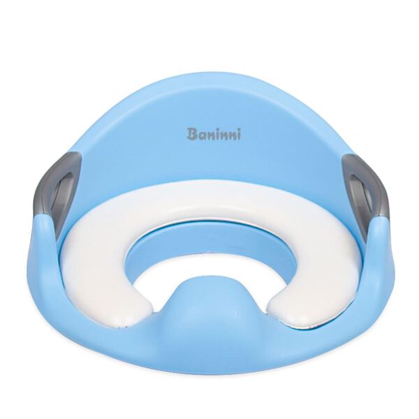 Baninni Asiento de inodoro de aprendizaje ni&ntilde;os Buba azul BNCA007-BL