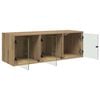 vidaXL Mueble de pared Roble artesanal 102 x 37 x 35 cm