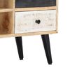 vidaXL Mueble para TV de madera maciza de mango 115x30x47 cm