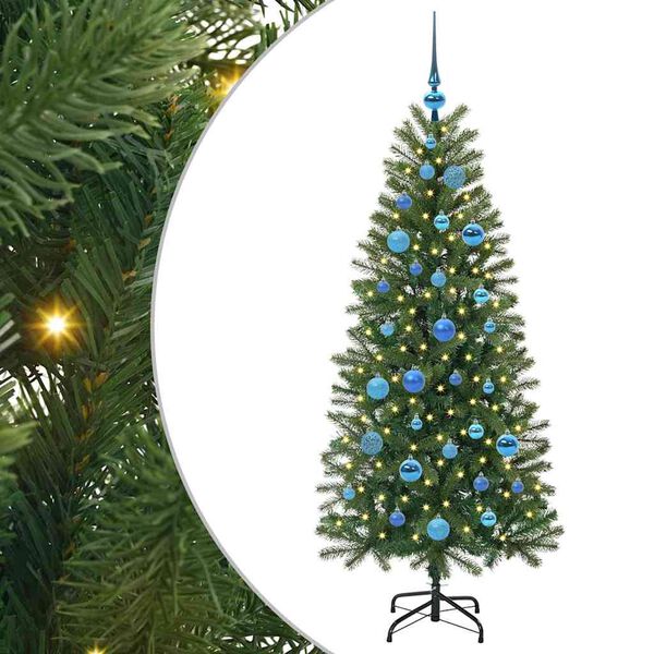 vidaXL &Aacute;rbol de Navidad artificial con 150 LED Verde 150 cm PE y PVC