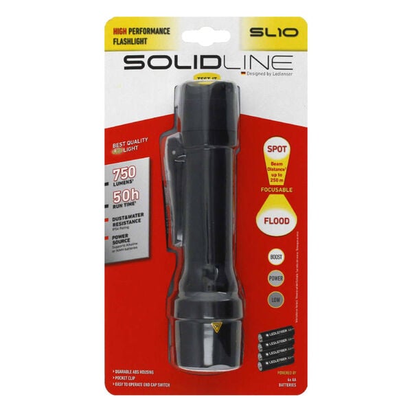 SOLIDLINE Linterna SL10 con clip 750 lm