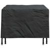 vidaXL Funda para muebles Liso Negro 60 x 60 x 45 cm tela
