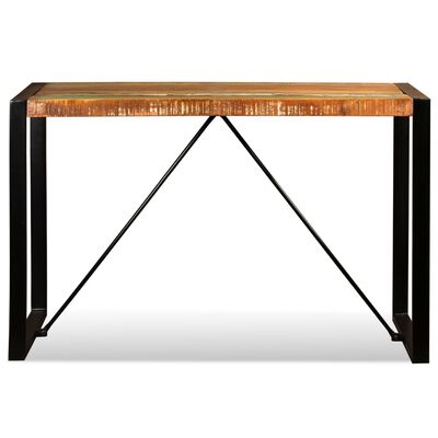 vidaXL Mesa de comedor de madera maciza reciclada 120 cm