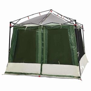 vidaXL Tienda interior con techo Verde 291 x 291 x 240 cm tafet&aacute;n