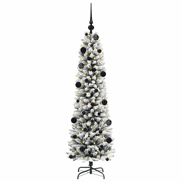 vidaXL &Aacute;rbol de Navidad artificial 150 cm PVC, Metal y Pl&aacute;stico