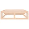 vidaXL Estructura de cama de madera maciza 90x200 cm