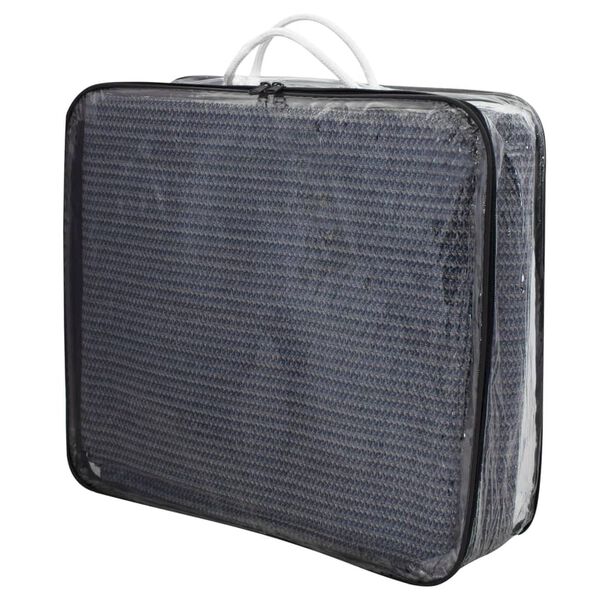 Eurotrail Toldo/Alfombra de tienda gris 400x600 cm