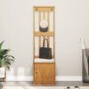 vidaXL Perchero de entrada SANDNES 45x40x159,5cm madera maciza de pino