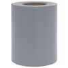 vidaXL Panel de valla de PVC gris claro mate 35x0,19 m