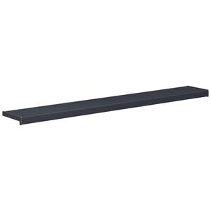 vidaXL Umbral de Ventana Antracita con Vetado de Madera PVC