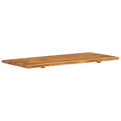 vidaXL Encimera para armario tocador madera maciza acacia 114x52x2,5cm