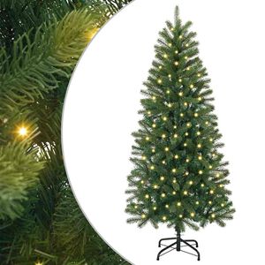 vidaXL &Aacute;rbol de Navidad artificial con 150 LED Verde 120 cm PE y PVC