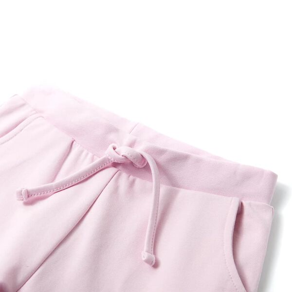 Pantalones de chándal infantiles rosa claro 104