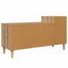 vidaXL Gabinete de TV Roble artesanal 100 x 35 x 55 cm