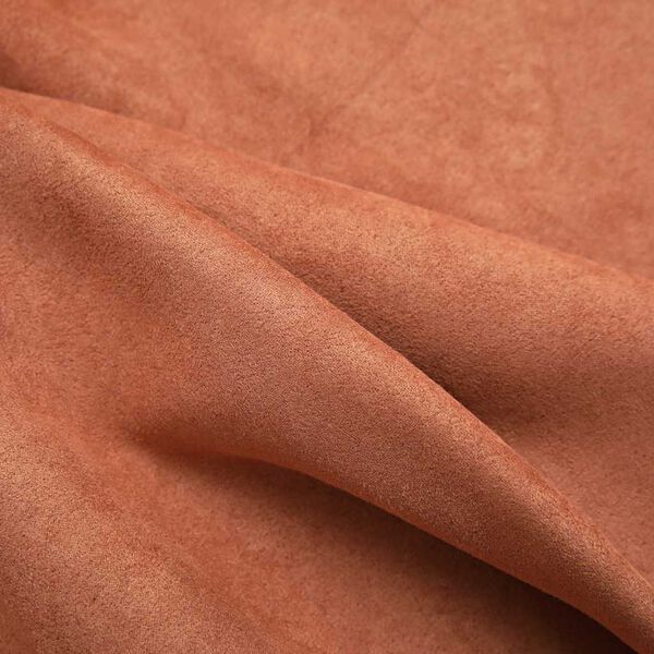 vidaXL Cortinas opacas y aros de metal 2 piezas color &oacute;xido 140x245 cm