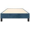 vidaXL Estructura de cama con somier terciopelo azul oscuro 90x200 cm