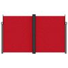 vidaXL Toldo lateral retr&aacute;ctil rojo 200x600 cm