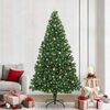 vidaXL &Aacute;rbol de Navidad artificial Verde 240 cm PVC y Acero y Pl&aacute;stico
