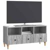 vidaXL Mueble de TV Gris Sonoma 102 x 34,5 x 50 cm
