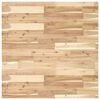 vidaXL Tablero de mesa cuadrado madera maciza acacia 80x80x4 cm