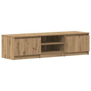 vidaXL Mueble de TV madera de ingenier&iacute;a roble artisan 140x40x36 cm