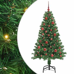 vidaXL &Aacute;rbol de Navidad artificial Verde 150 cm PVC y Acero y Pl&aacute;stico