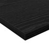 vidaXL Tablero de Estanter&iacute;a 4 pcs Negro 60 x 30 x 1,5 cm