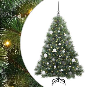 vidaXL &Aacute;rbol de Navidad artificial con 150 LED Verde 150 cm PE y PVC
