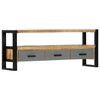 vidaXL Mueble para TV de madera maciza de mango 130x30x50 cm
