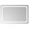 vidaXL Espejo de ba&ntilde;o con LED 90x60 cm