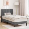 vidaXL Estructura de cama Gris oscuro 80 x 200 cm Terciopelo