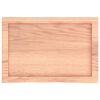 vidaXL Estante pared madera roble tratada marr&oacute;n claro 60x40x(2-6) cm