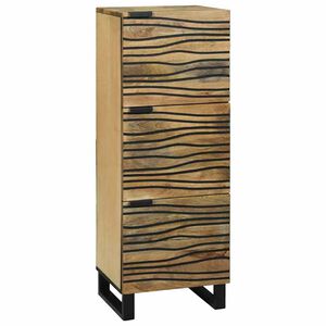 vidaXL Alto Marr&oacute;n 40 x 33 x 110 cm madera maciza de mango