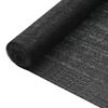 vidaXL Red de privacidad HDPE negro 1,2x10 m 75 g/m&sup2;