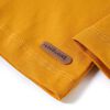 Camiseta infantil de manga larga color ocre 116