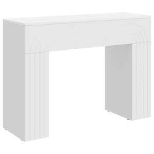 vidaXL Mesa de centro Blanco 102 x 35 x 75 cm Madera de ingenier&iacute;a