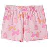 Pijama infantil de manga corta rosa claro 128