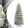 vidaXL &Aacute;rbol de Navidad artificial 210 cm PVC y Pl&aacute;stico y Acero y PE