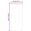 vidaXL Cortinas de gasa con trabillas 2 uds rosa 140x260 cm