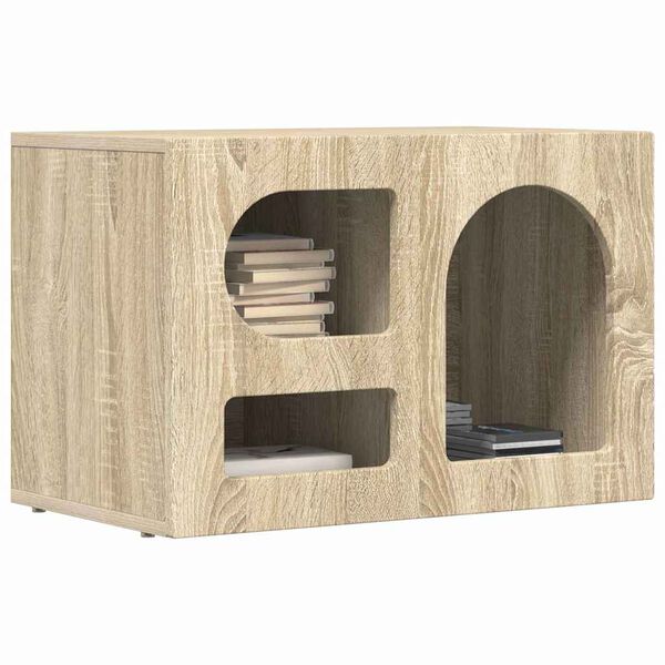 vidaXL Mueble de TV Roble Sonoma 60 x 35 x 40 cm Madera de ingenier&iacute;a
