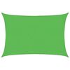 vidaXL Toldo de vela verde claro HDPE 160 g/m&sup2; 2,5x3,5 m