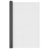vidaXL Malla mosquitera de fibra de vidrio negra 80x500 cm