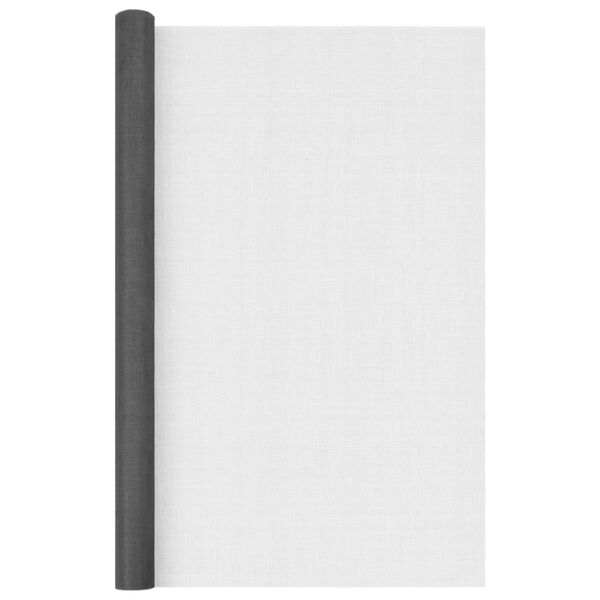 vidaXL Malla mosquitera de fibra de vidrio negra 80x500 cm