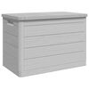 vidaXL Baúl para cojines polipropileno gris 77,5x44,5x53 cm