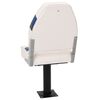 vidaXL Set de asientos plegables para barco 4 uds con respaldo alto