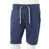 Pantalones cortos infantiles con cordón azul oscuro 128