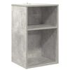 vidaXL Mueble para discos de vinilo Gris Hormig&oacute;n 38 x 33 x 61 cm
