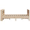 vidaXL Estructura de cama sin colch&oacute;n madera maciza de pino 160x200 cm