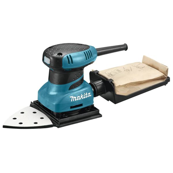 Makita Lijadora orbital 200 W azul y negro