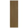 vidaXL Estantería/divisor de espacios madera pino marrón miel